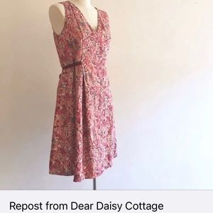 MARC BY MARC JACOBS Pink Floral Silk Dress
